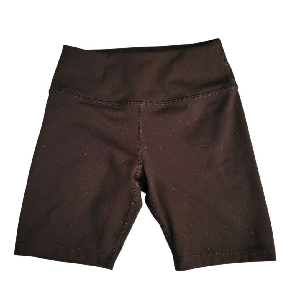 Mondetta Black Athletic Shorts High-Waisted Performance